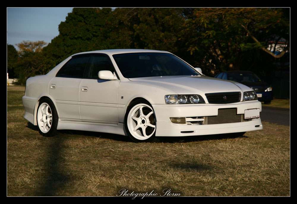 photo 2 Toyota Chaser custom wheels Buddy Club P1 18x9.0, ET +30, tire size 245/40 R18. x ET