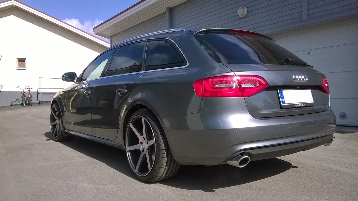 photo 1 Audi A4 custom wheels Stance 19x9.5, ET +35, tire size 245/35 R19. x ET