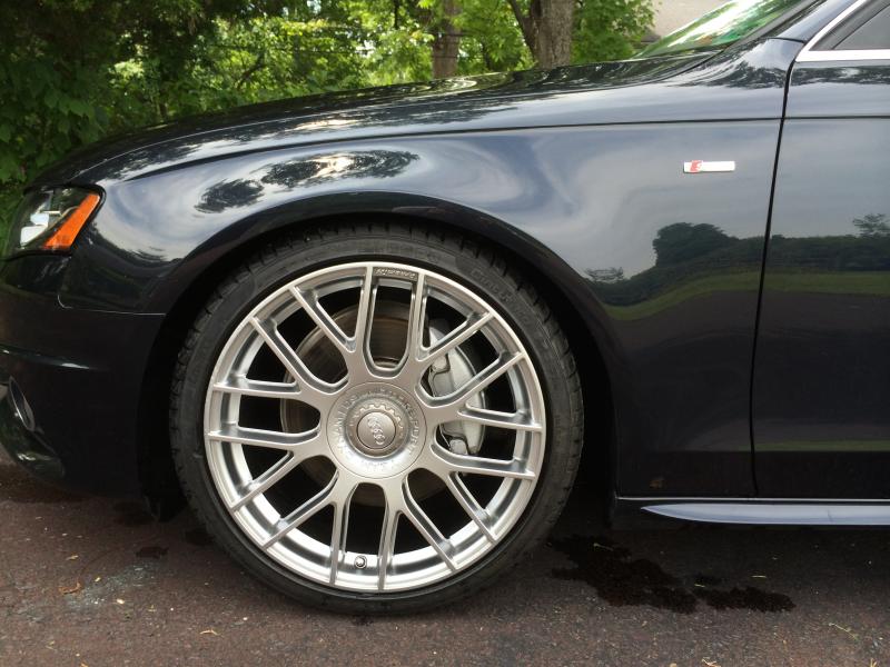 photo 1 Audi A4 custom wheels Team Dynamics Imola 19x8.5, ET +35, tire size 245/35 R19. x ET