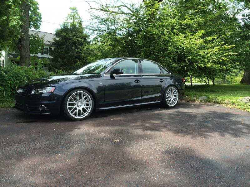 photo 2 Audi A4 custom wheels Team Dynamics Imola 19x8.5, ET +35, tire size 245/35 R19. x ET