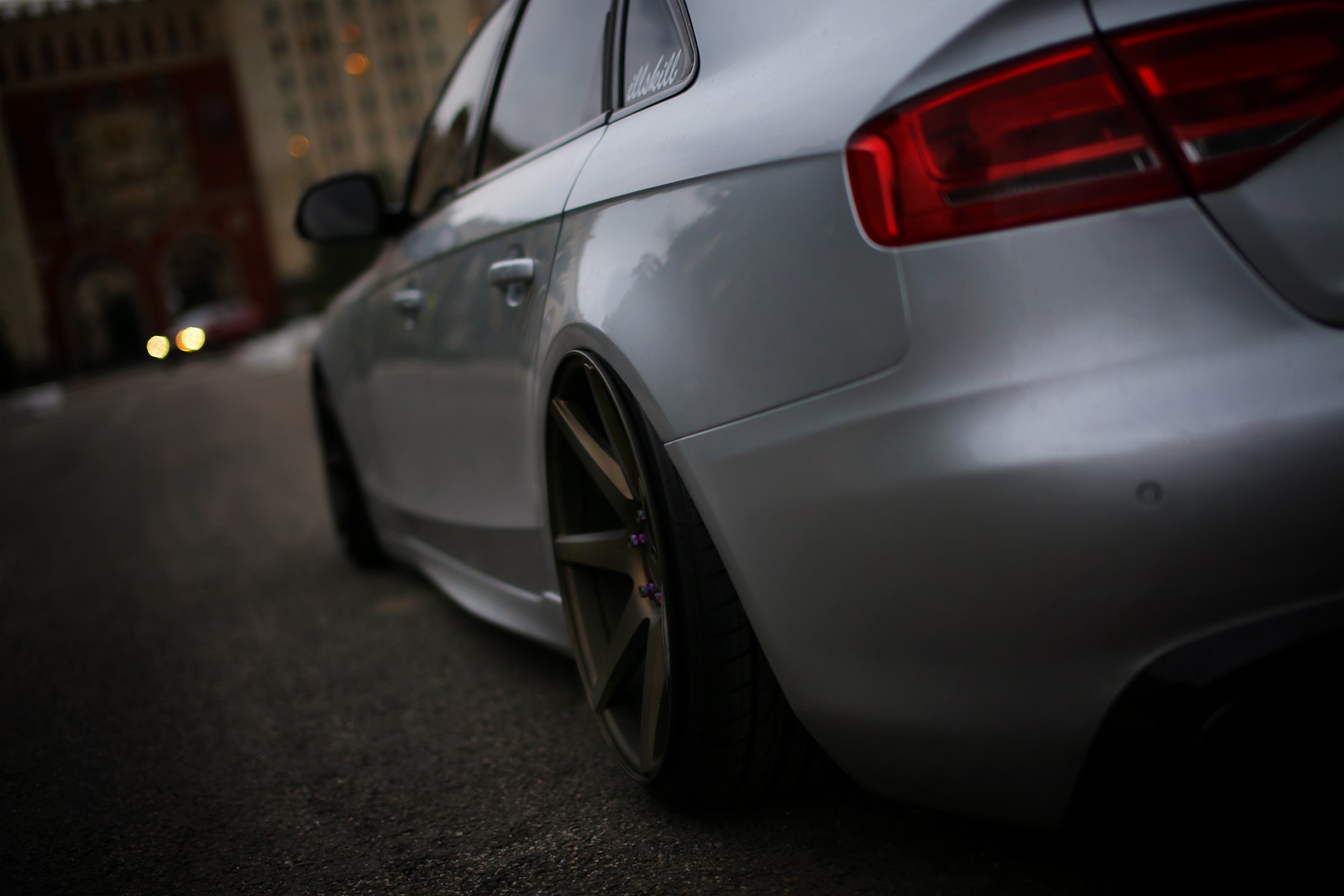photo 1 Audi A4 custom wheels Vossen CV7 20x10.5, ET +30, tire size 235/30 R20. x ET