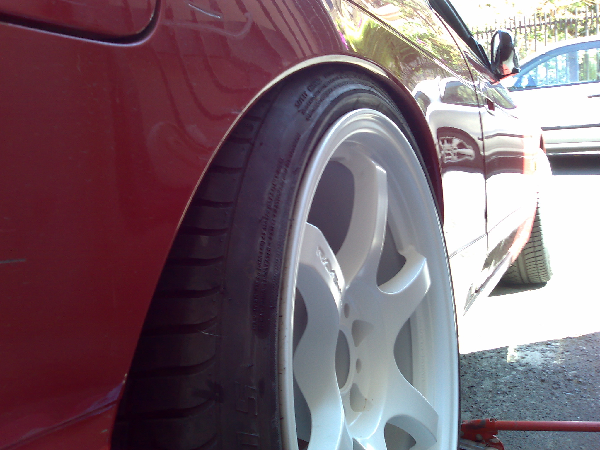 photo 1 Nissan S13 custom wheels Rays Gram ligths 57 D 17x9.0, ET +12, tire size 215/45 R17. x ET