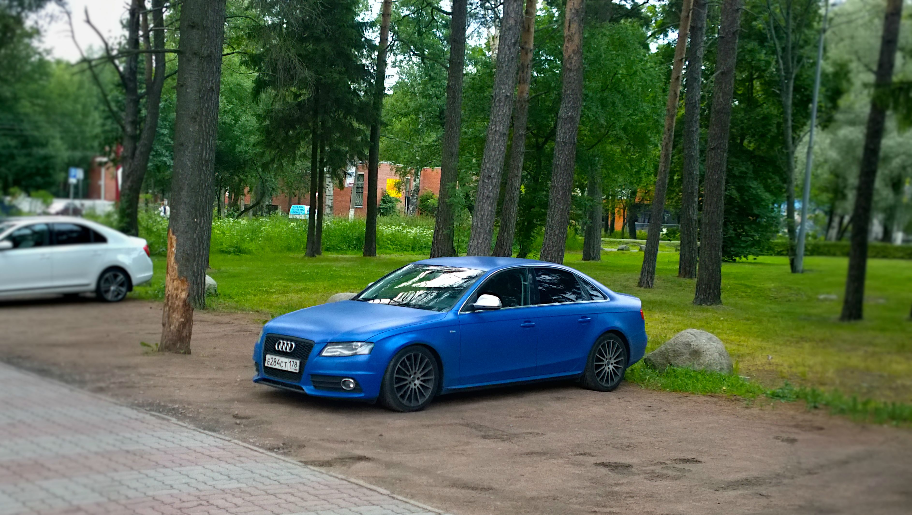 photo 2 Audi A4 custom wheels Borbet Design LS 18x8.0, ET +45, tire size 245/50 R18. x ET