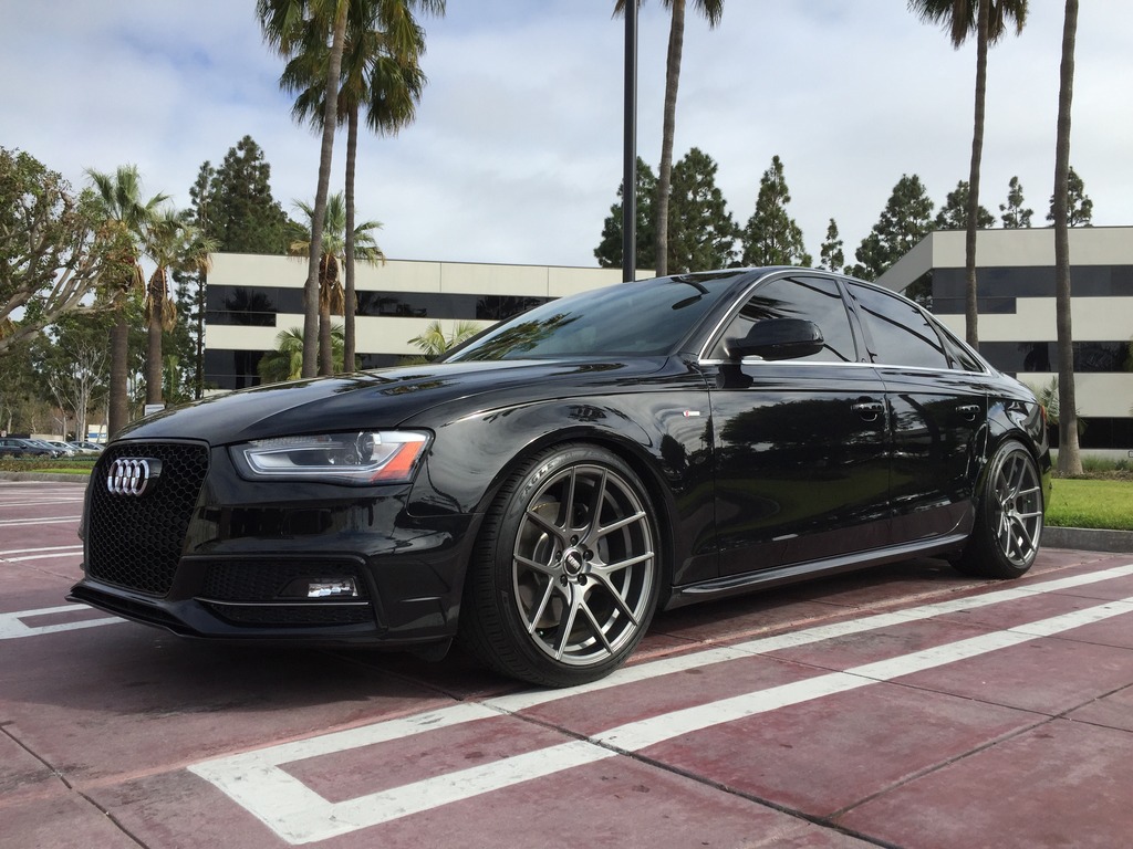 photo 1 Audi A4 custom wheels VMR V803 19x9.5, ET +40, tire size 255/35 R19. x ET 