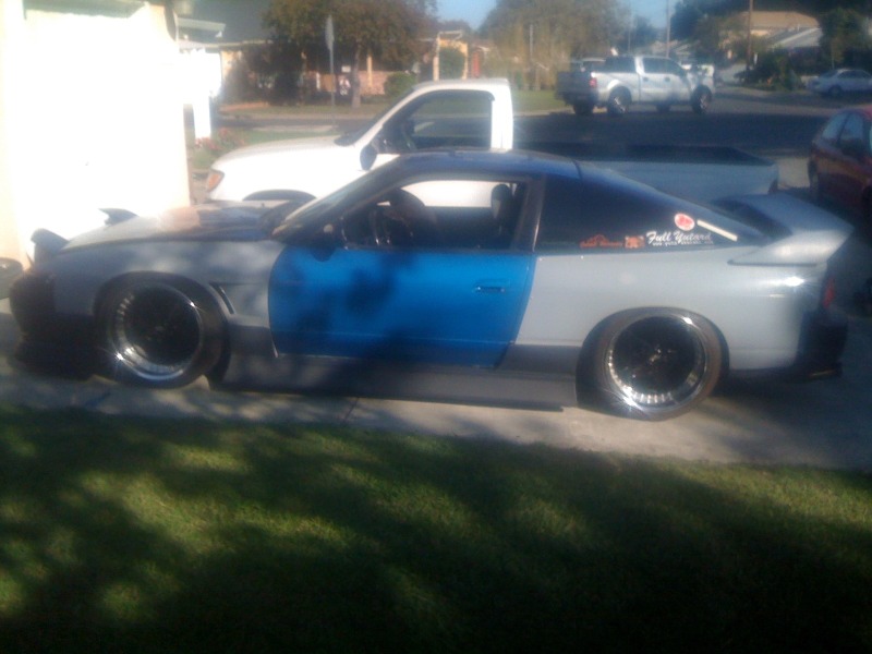 photo 4 Nissan S13 custom wheels Work Equips 18x10.5, ET +5, tire size 235/40 R18. 18x11.5 ET-10 265/35 R18