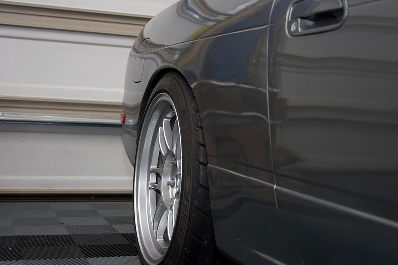 photo 1 Nissan S13 custom wheels Enkei RPF-1 17x9.0, ET +35, tire size 235/40 R17. x ET