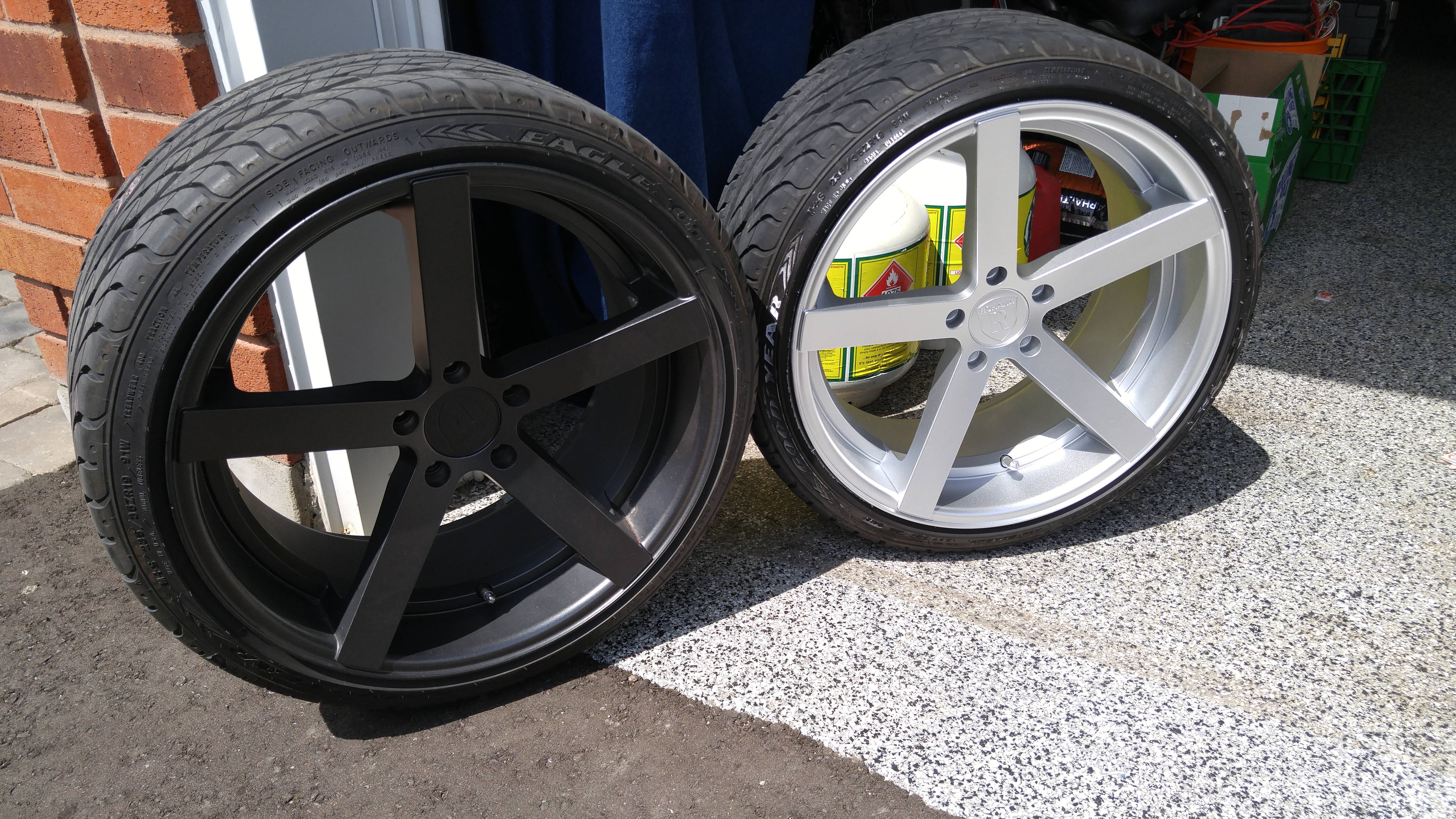 photo 1 Audi A4 custom wheels Rohana RC22 19x9.5, ET +45, tire size 235/35 R19. x ET