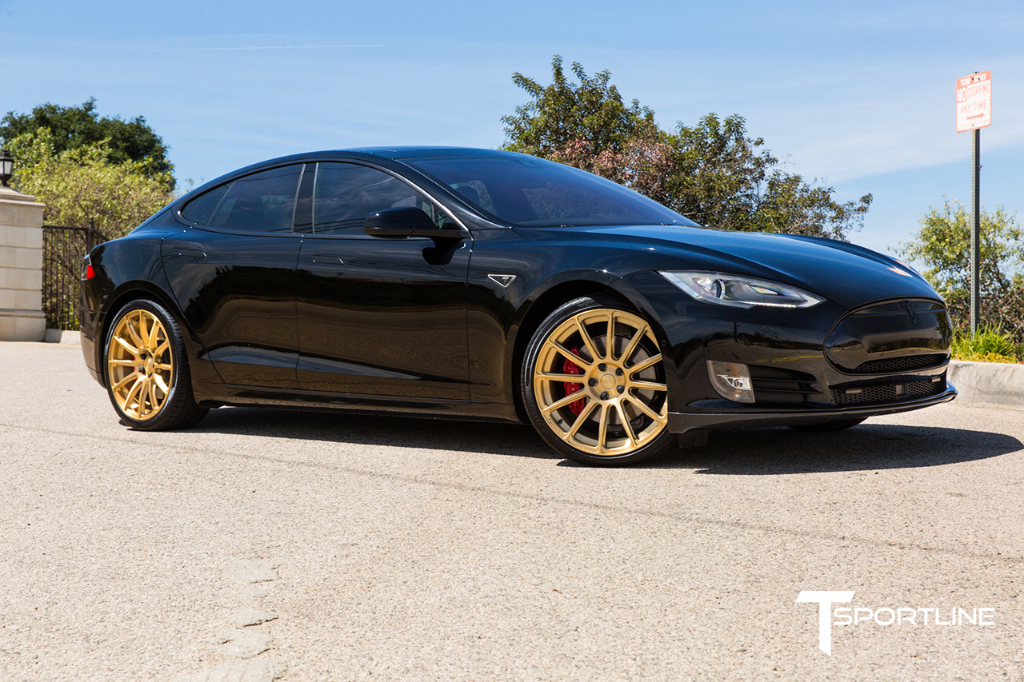 photo 2 Tesla Model S custom wheels Tsportline 112 21x9.0, ET , tire size 245/35 R21. 21x9.5 ET 265/35 R21
