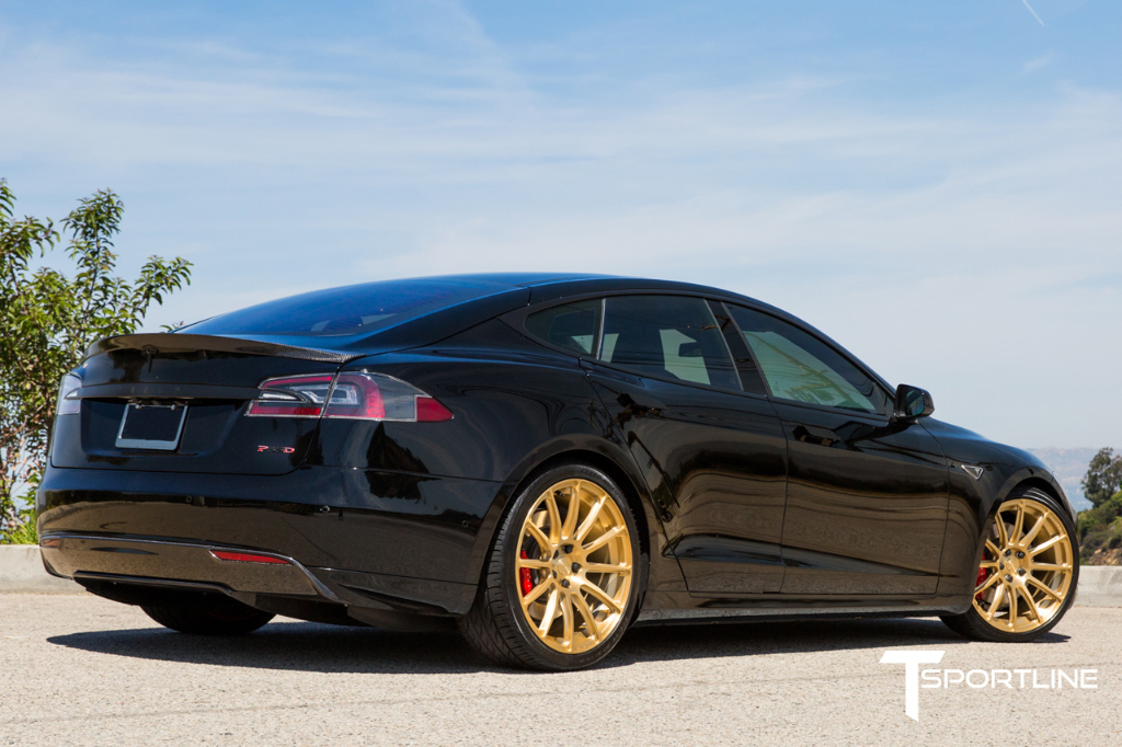 photo 3 Tesla Model S custom wheels Tsportline 112 21x9.0, ET , tire size 245/35 R21. 21x9.5 ET 265/35 R21