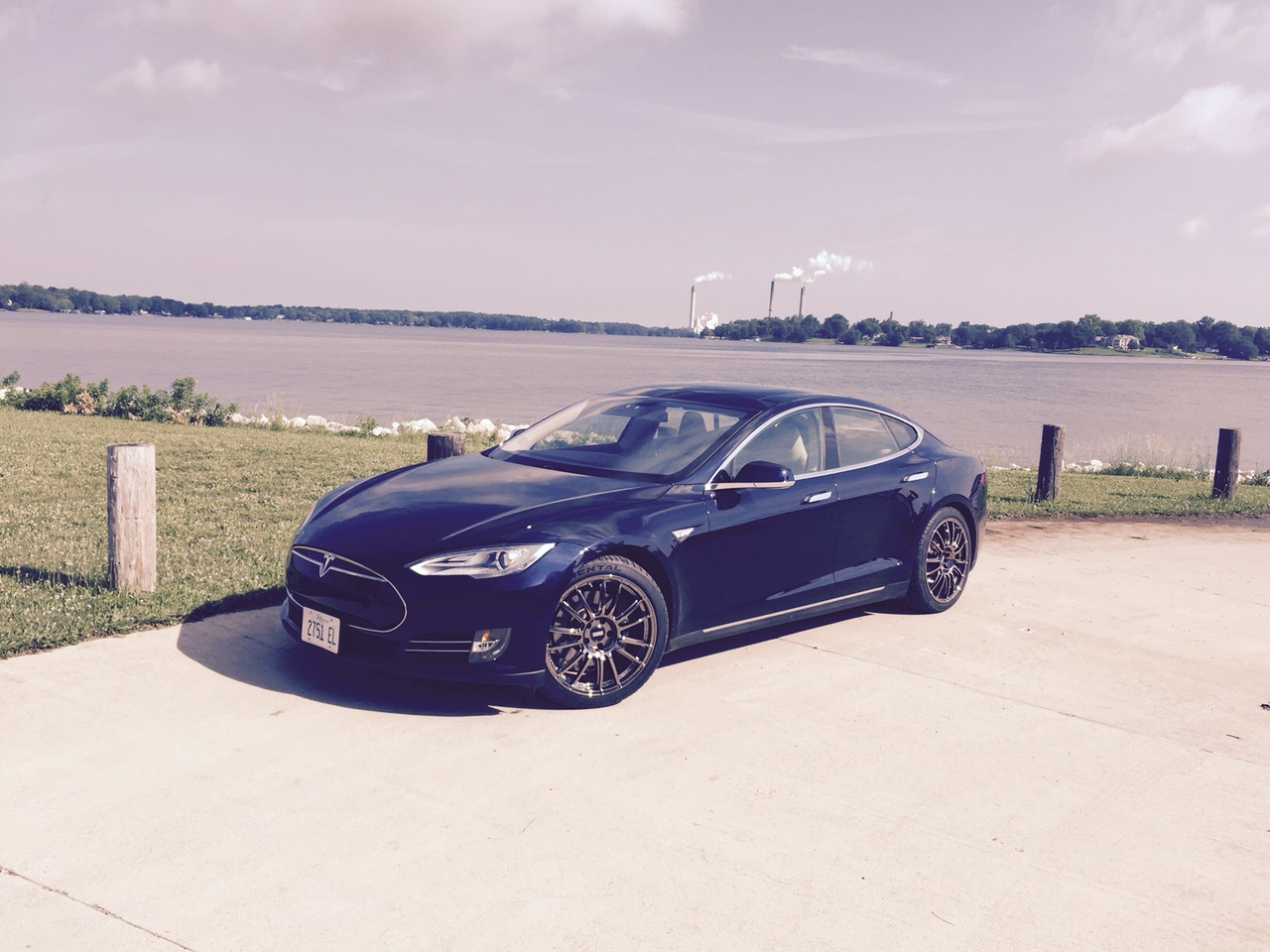 photo 2 Tesla Model S custom wheels Fondmetal 9RR 20x9.0, ET +30, tire size 245/40 R20. x ET