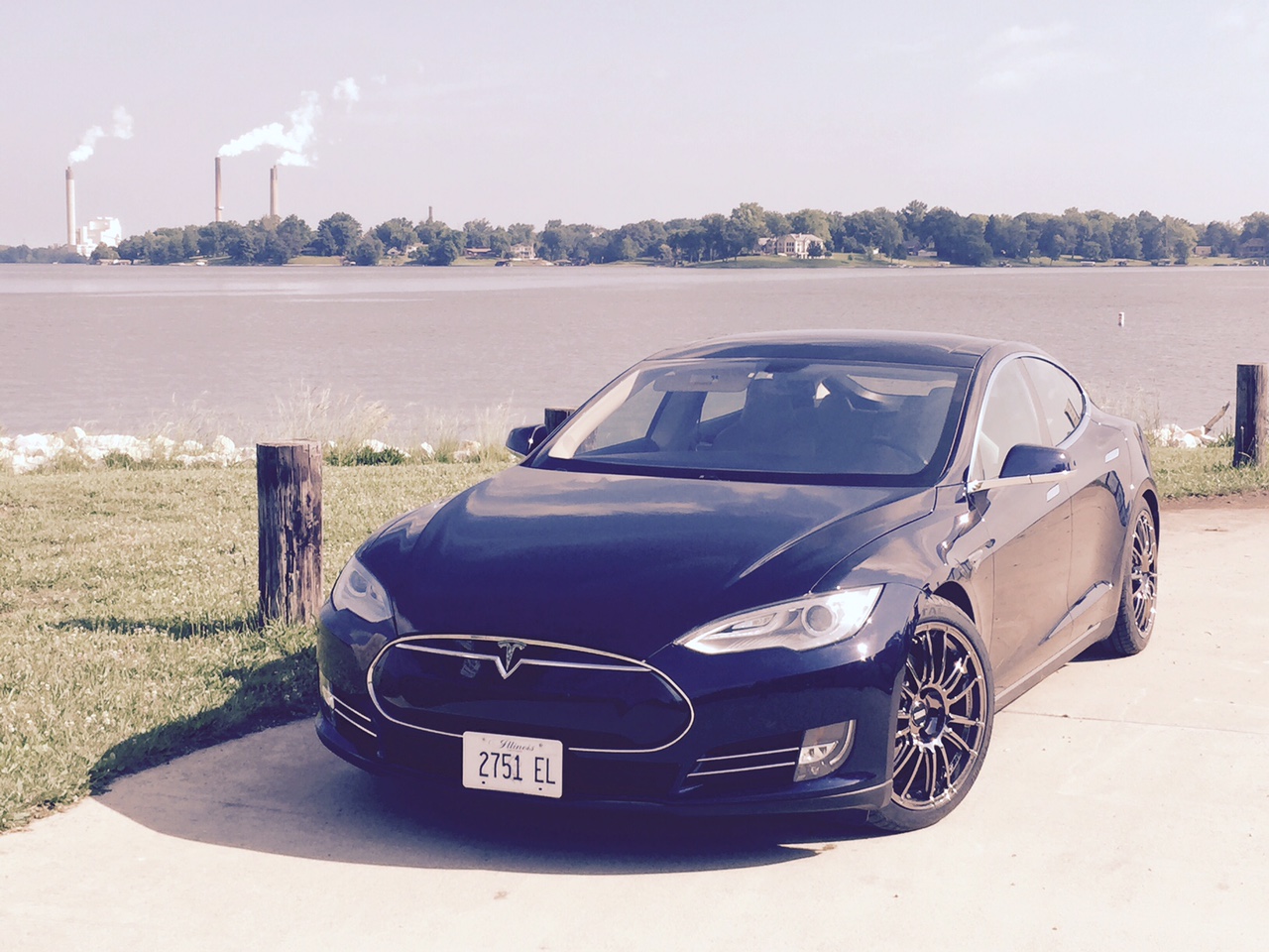photo 3 Tesla Model S custom wheels Fondmetal 9RR 20x9.0, ET +30, tire size 245/40 R20. x ET