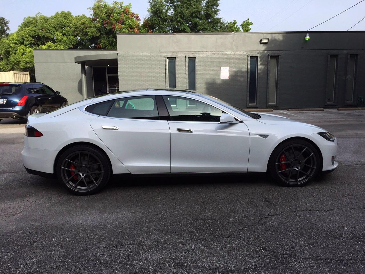 photo 2 Tesla Model S custom wheels AG M510 21x9.0, ET , tire size 245/ R21. 21x10.5 ET 295/ R21