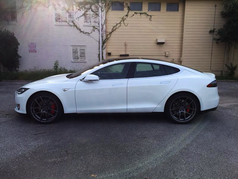photo 3 Tesla Model S custom wheels AG M510 21x9.0, ET , tire size 245/ R21. 21x10.5 ET 295/ R21