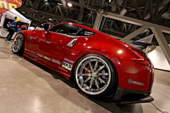 photo 6 Nissan 370Z custom wheels Venaci VG10 20x9.5, ET +20, tire size 245/35 R20. 20x11.0 ET+15 285/30 R20