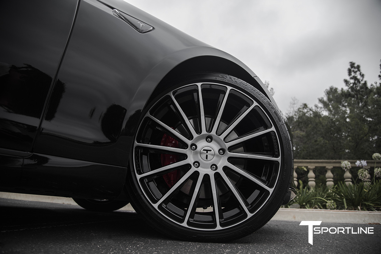 photo 1 Tesla Model S custom wheels Tsportline 114 21x9.0, ET , tire size 245/35 R21. 21x9.5 ET 265/35 R21