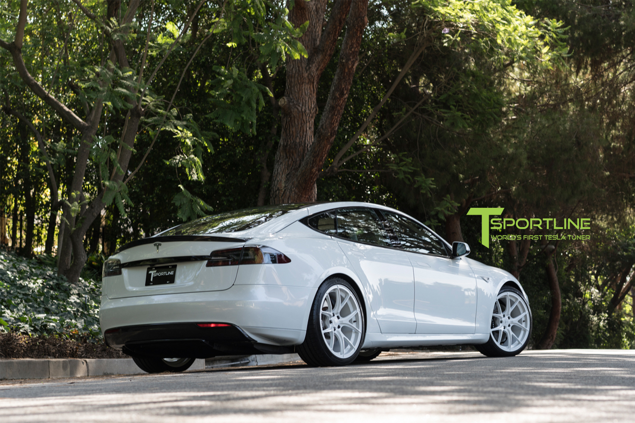 photo 2 Tesla Model S custom wheels Tsportline 115 21x9.0, ET , tire size 245/35 R21. 21x9.5 ET 265/35 R21
