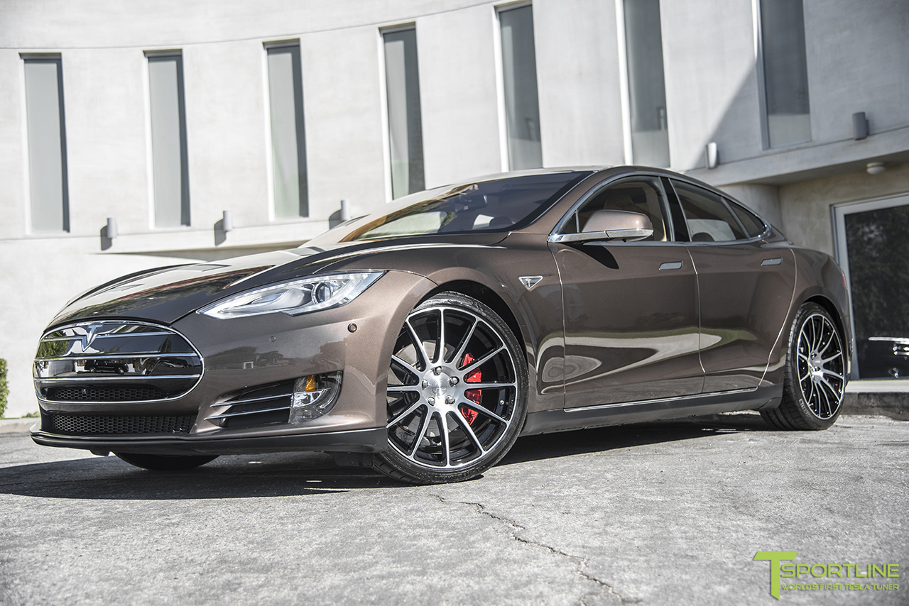 photo 1 Tesla Model S custom wheels T Sportline 112 21x9.0, ET , tire size 245/35 R21. 21x9.5 ET 265/35 R21
