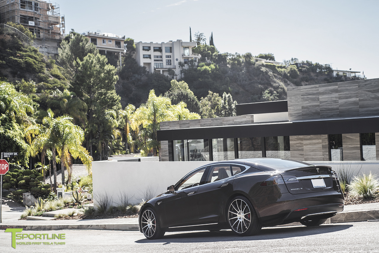 photo 3 Tesla Model S custom wheels T Sportline 112 21x9.0, ET , tire size 245/35 R21. 21x9.5 ET 265/35 R21