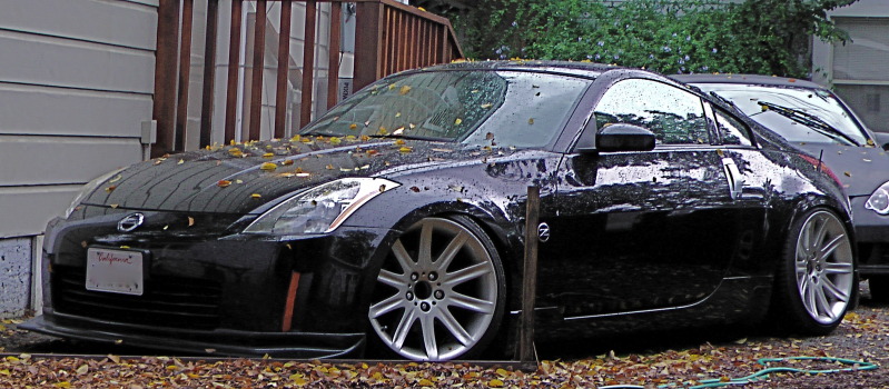 photo 3 Nissan 350Z custom wheels bmw 7-series 19x10.0, ET -4, tire size 235/35 R19. 19x10.0 ET-12 245/35 R19