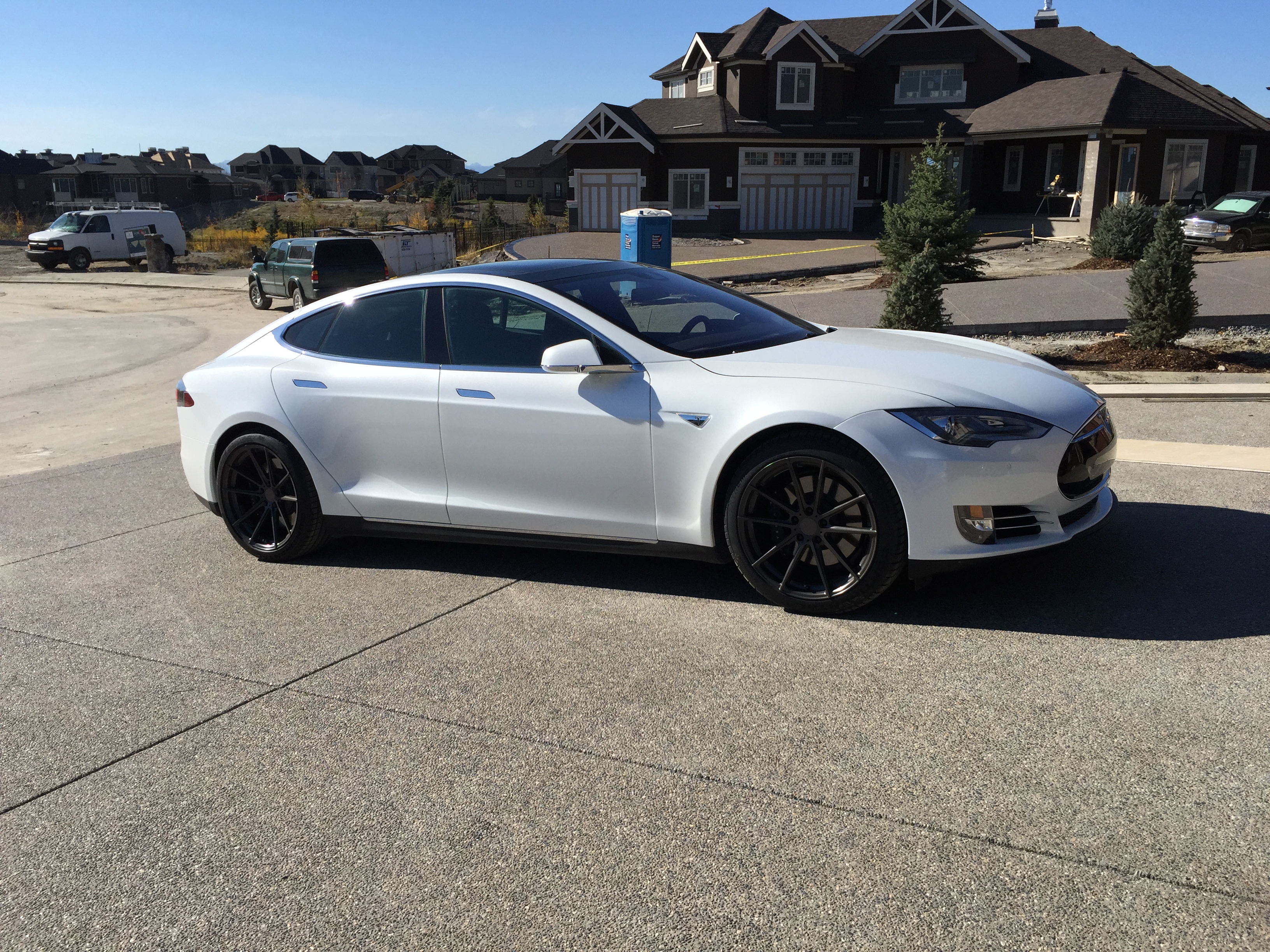photo 5 Tesla Model S custom wheels TSW  20x, ET , tire size X R20. x ET 