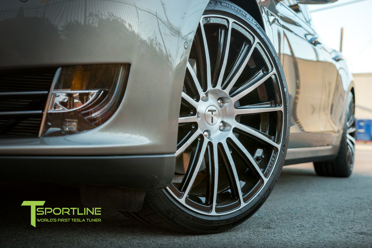 photo 1 Tesla Model S custom wheels TS 114 21x9.0, ET , tire size 245/35 R21. 21x9.5 ET 265/35 R21