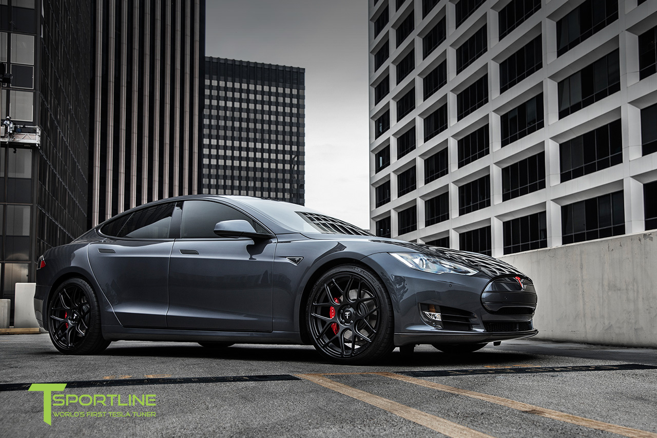 photo 2 Tesla Model S custom wheels Tsportline 117 21x9.0, ET , tire size 245/35 R21. 21x9.5 ET 265/35 R21