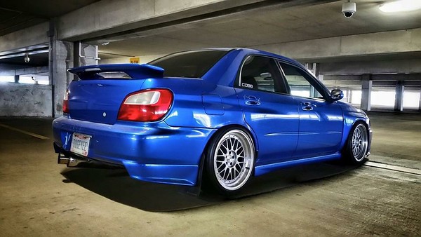 photo 1 Subaru Impreza WRX custom wheels Linea Corse LeMan 18x9.5, ET +30, tire size 225/40 R18. x ET 