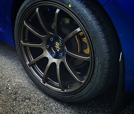 photo 1 Subaru WRX custom wheels Rota G-Force 18x9.0, ET , tire size 245/35 R18. x ET 