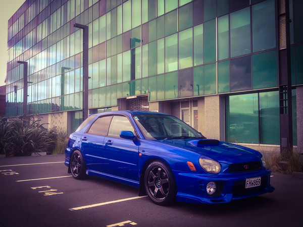 photo 3 Subaru Impreza WRX custom wheels Rota Grid 18x8.5, ET +44, tire size 225/35 R18. x ET