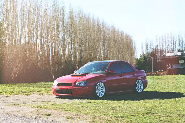 photo 2 Subaru Impreza WRX custom wheels Rota G-Force 18x9.0, ET +35, tire size 255/35 R18. x ET