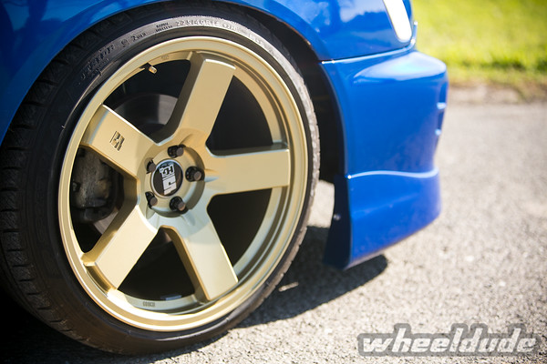 photo 1 Subaru Impreza WRX custom wheels Rota Hug Gee 18x9.5, ET +38, tire size 225/40 R18. x ET 