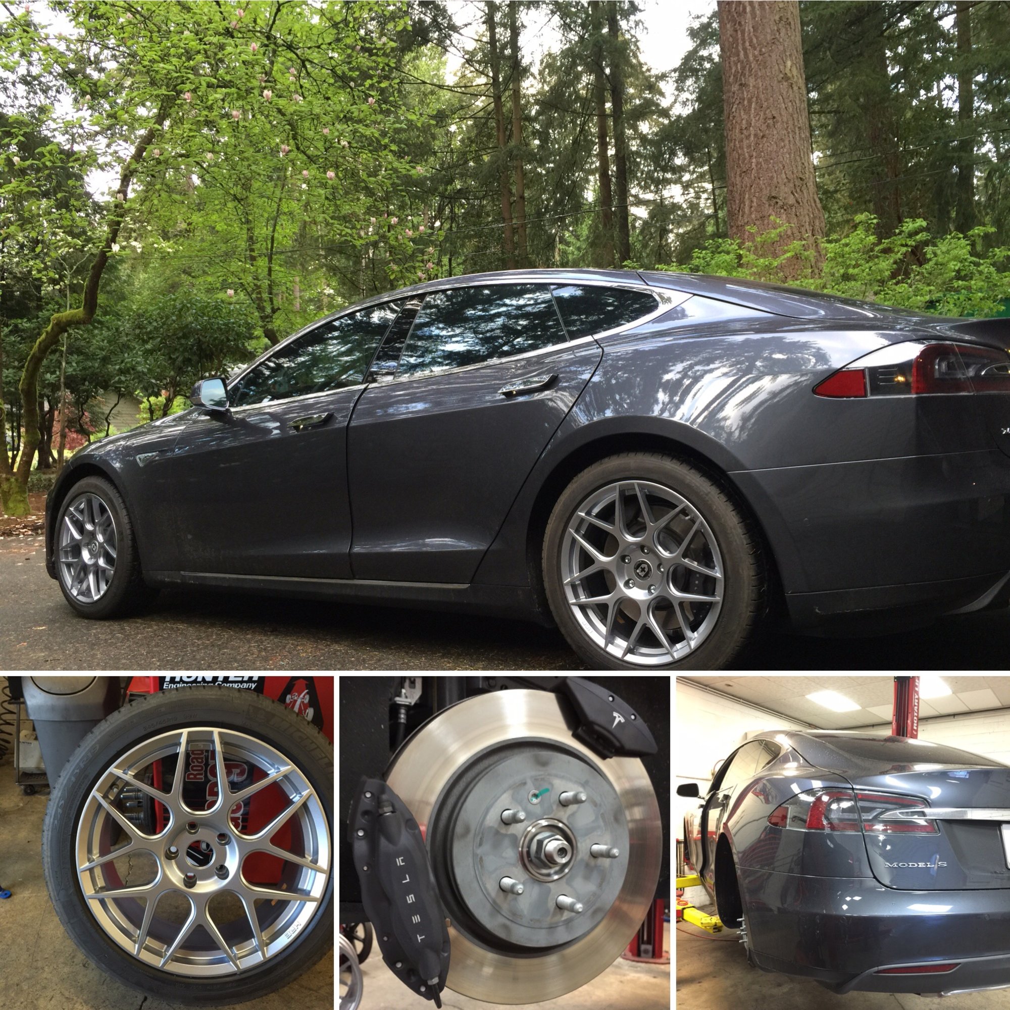 photo 1 Tesla Model S custom wheels HRE FF01 19x9.0, ET +35, tire size X R19. x ET 