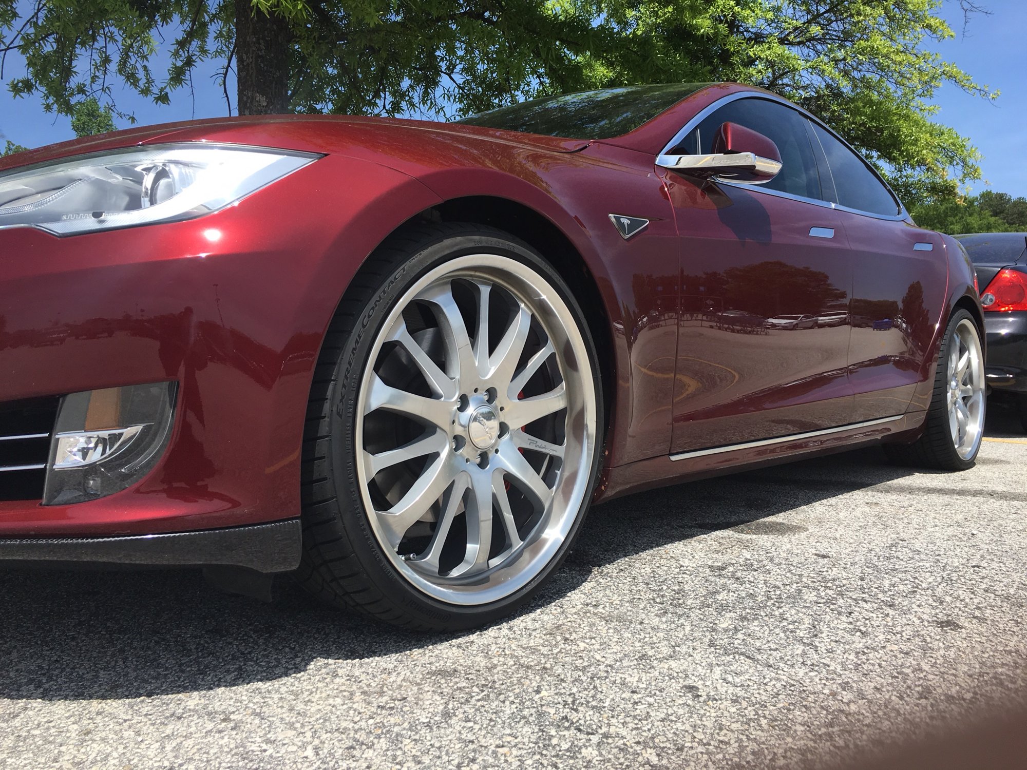 photo 1 Tesla Model S custom wheels   22x9.0, ET , tire size X R22. 22x10.0 ET 