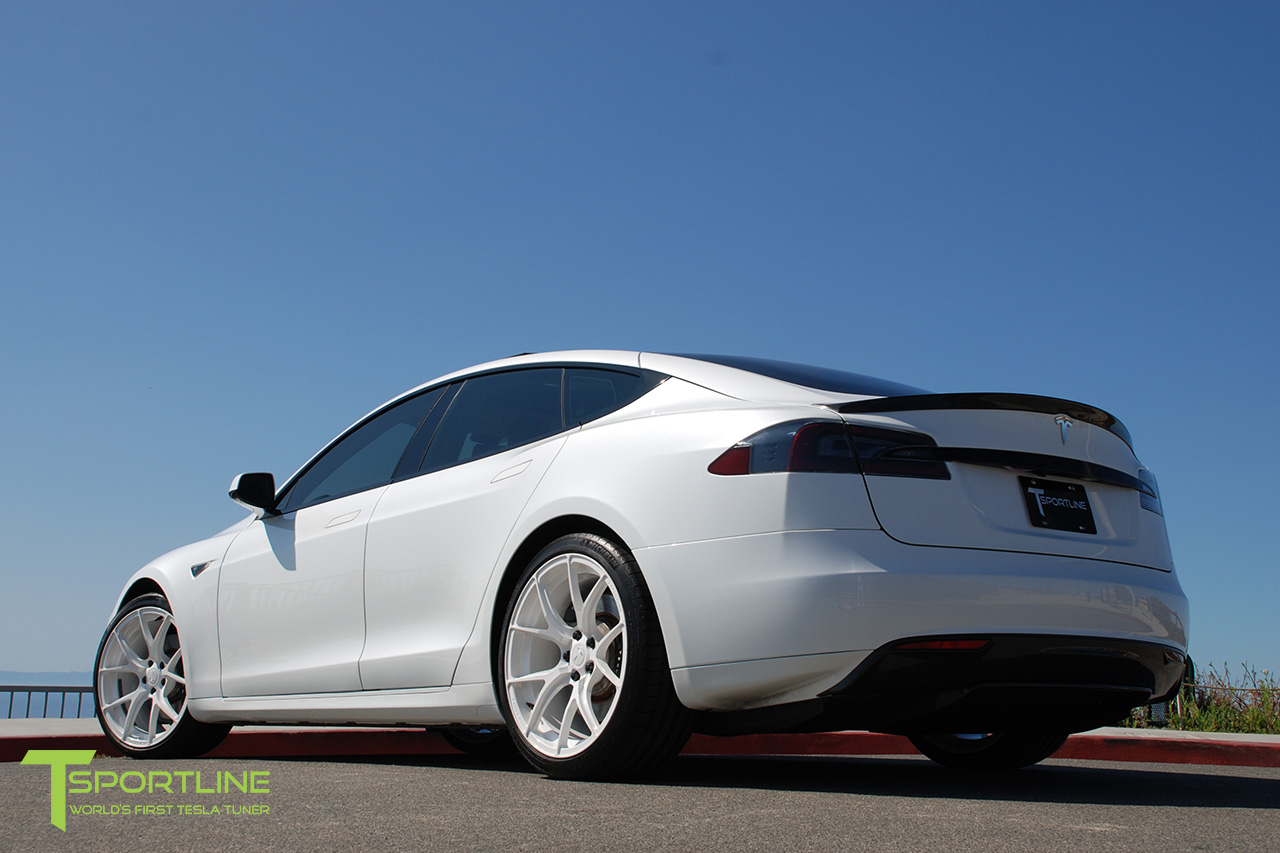 photo 2 Tesla Model S custom wheels TS 115 21x9.0, ET , tire size 245/35 R21. 21x9.5 ET 265/35 R21