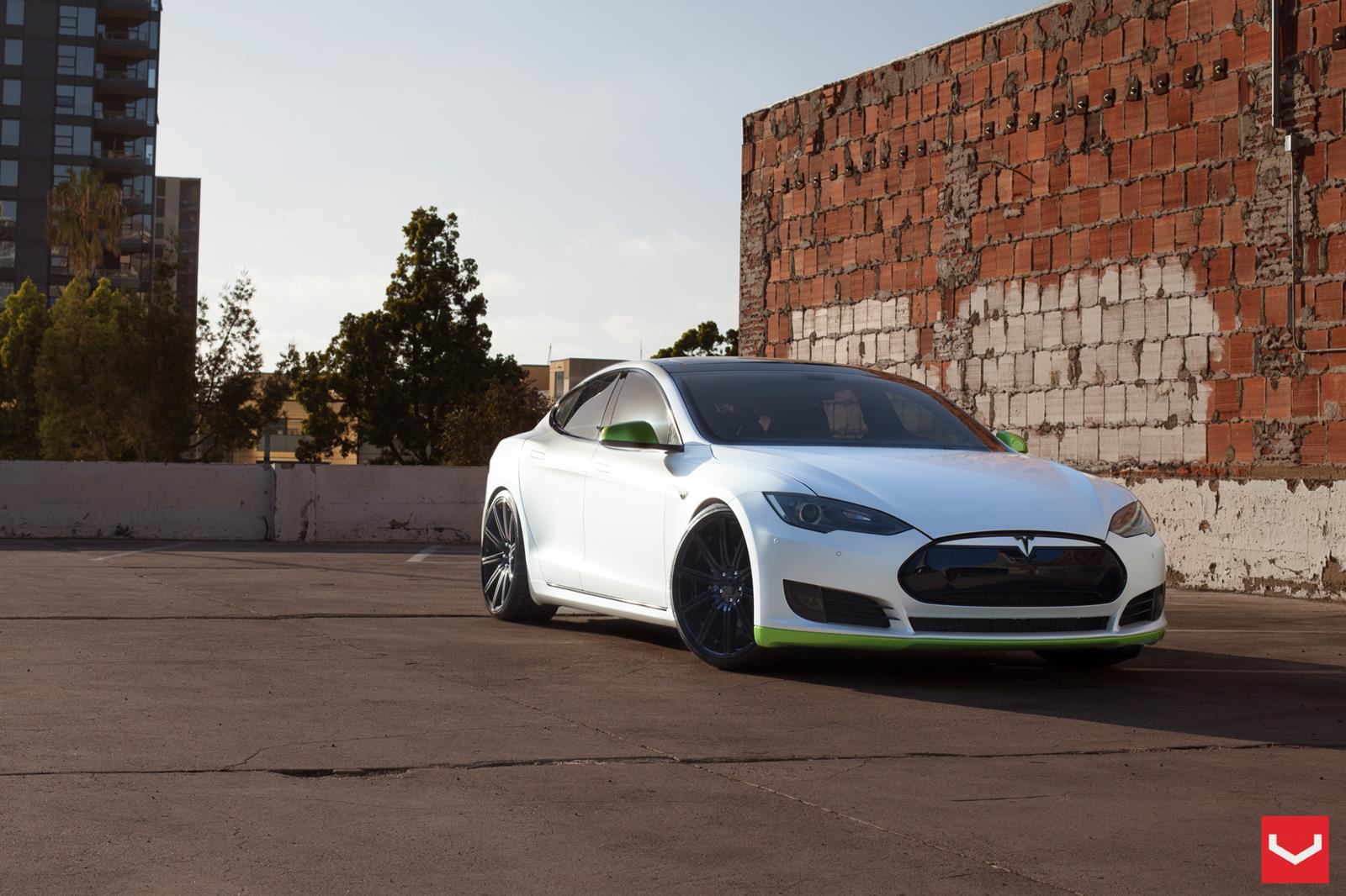 photo 1 Tesla Model S custom wheels Vossen 22x, ET , tire size X R22. x ET
