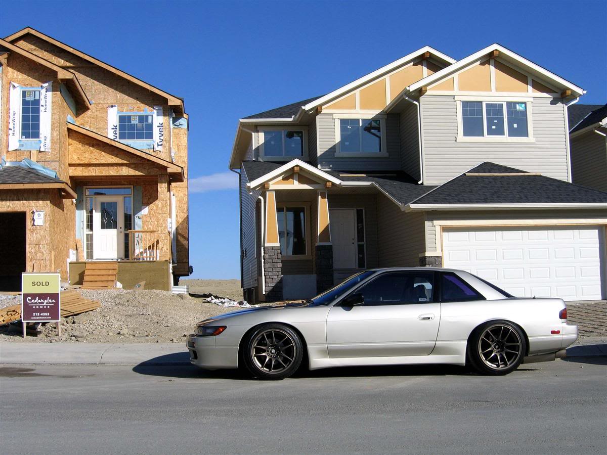 photo 1 Nissan S13 custom wheels WORK EMOTION CR KAI 17x9.0, ET +17, tire size 225/45 R17. 18x9.5 ET+12 235/40 R18