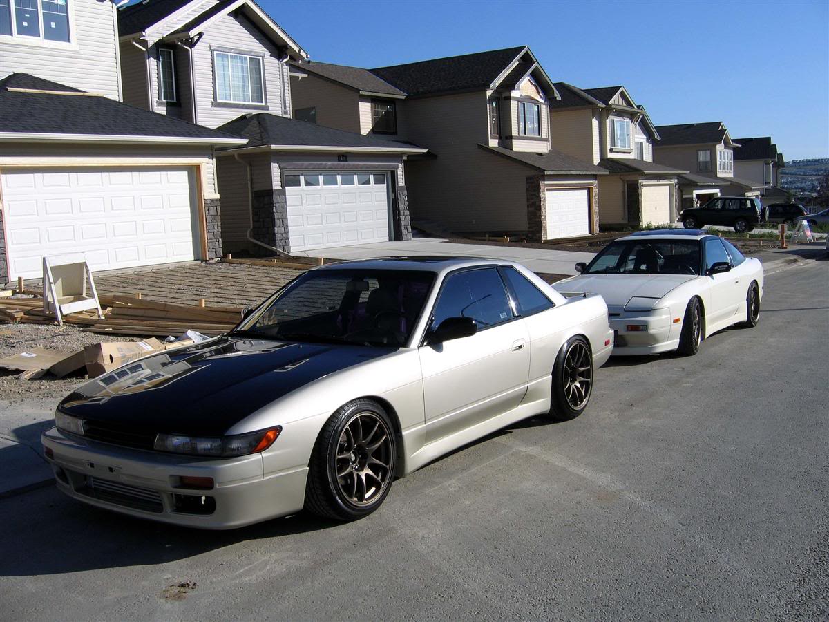 photo 3 Nissan S13 custom wheels WORK EMOTION CR KAI 17x9.0, ET +17, tire size 225/45 R17. 18x9.5 ET+12 235/40 R18