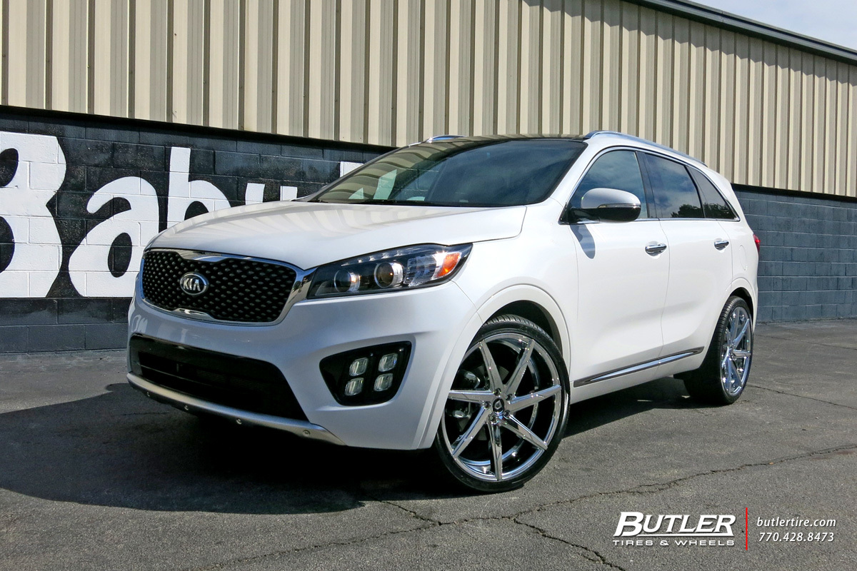 photo 1 Kia Sorento custom wheels Lexani CSS7 22x, ET , tire size X R22. x ET 