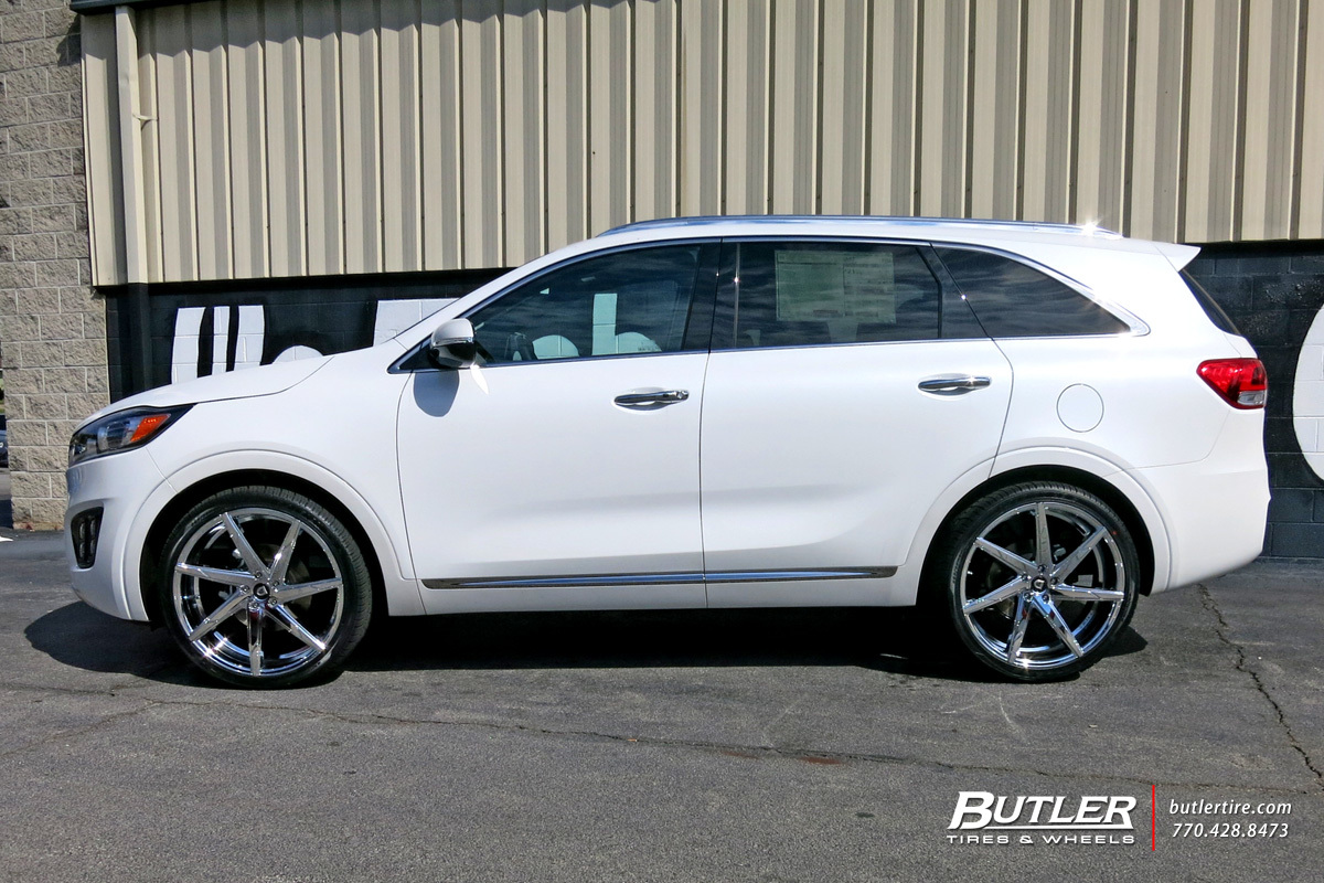 photo 3 Kia Sorento custom wheels Lexani CSS7 22x, ET , tire size X R22. x ET 