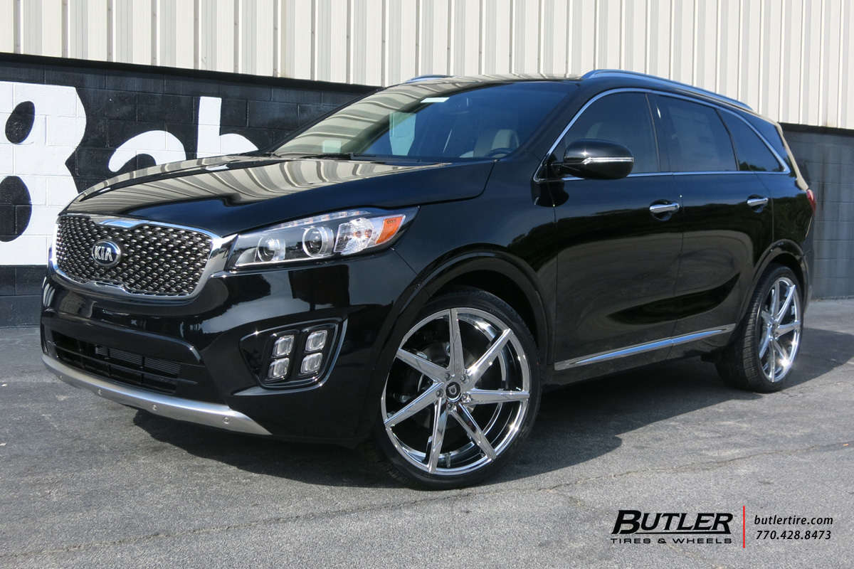photo 1 Kia Sorento custom wheels Lexani CSS7 22x, ET , tire size X R22. x ET