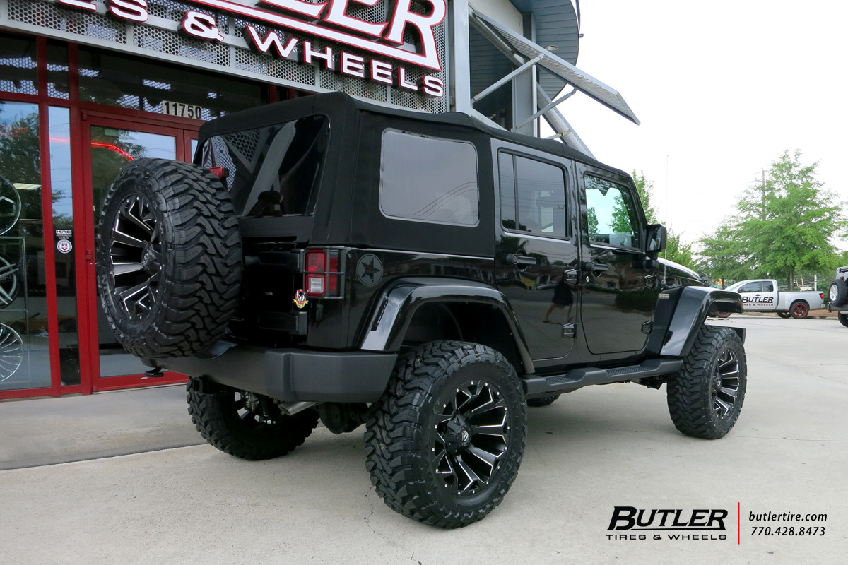 photo 3 Jeep Wrangler custom wheels FUEL ASSAULT 20x, ET , tire size X R20. x ET