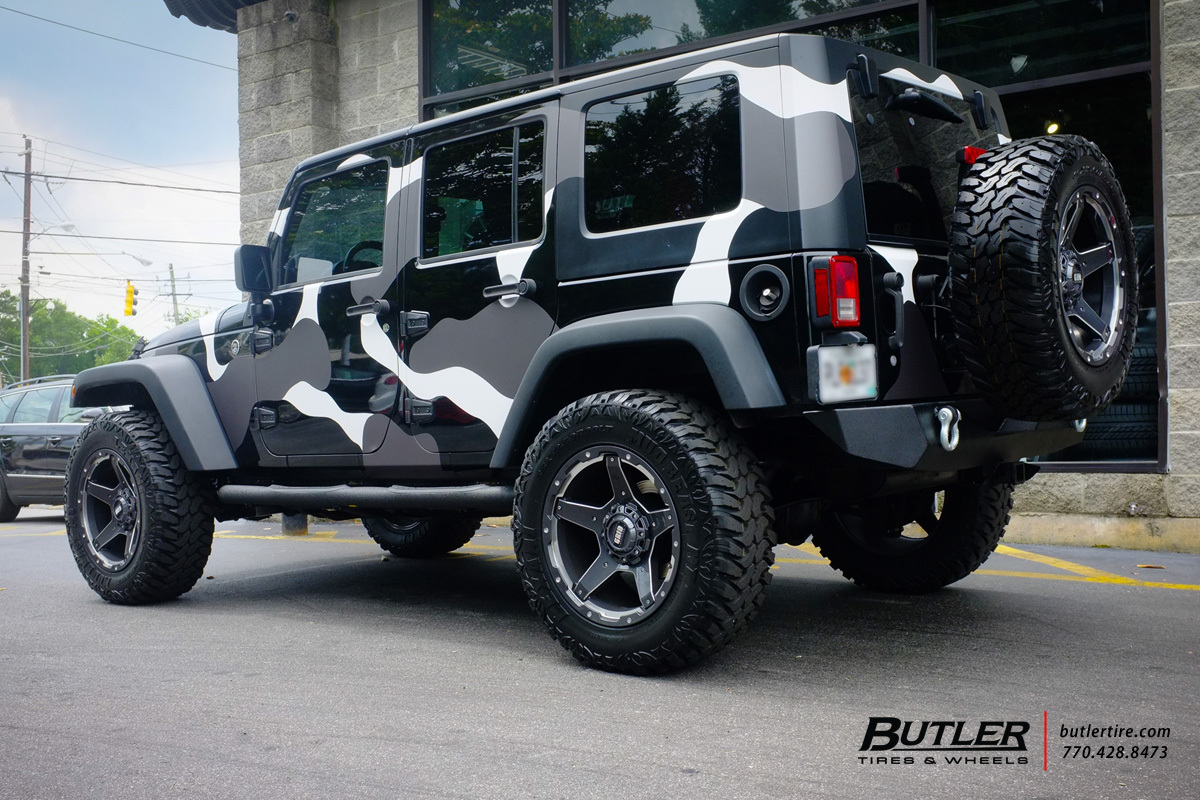 photo 4 Jeep Wrangler custom wheels Lexani Grid Off-Road GD4 20x, ET , tire size X R20. x ET 