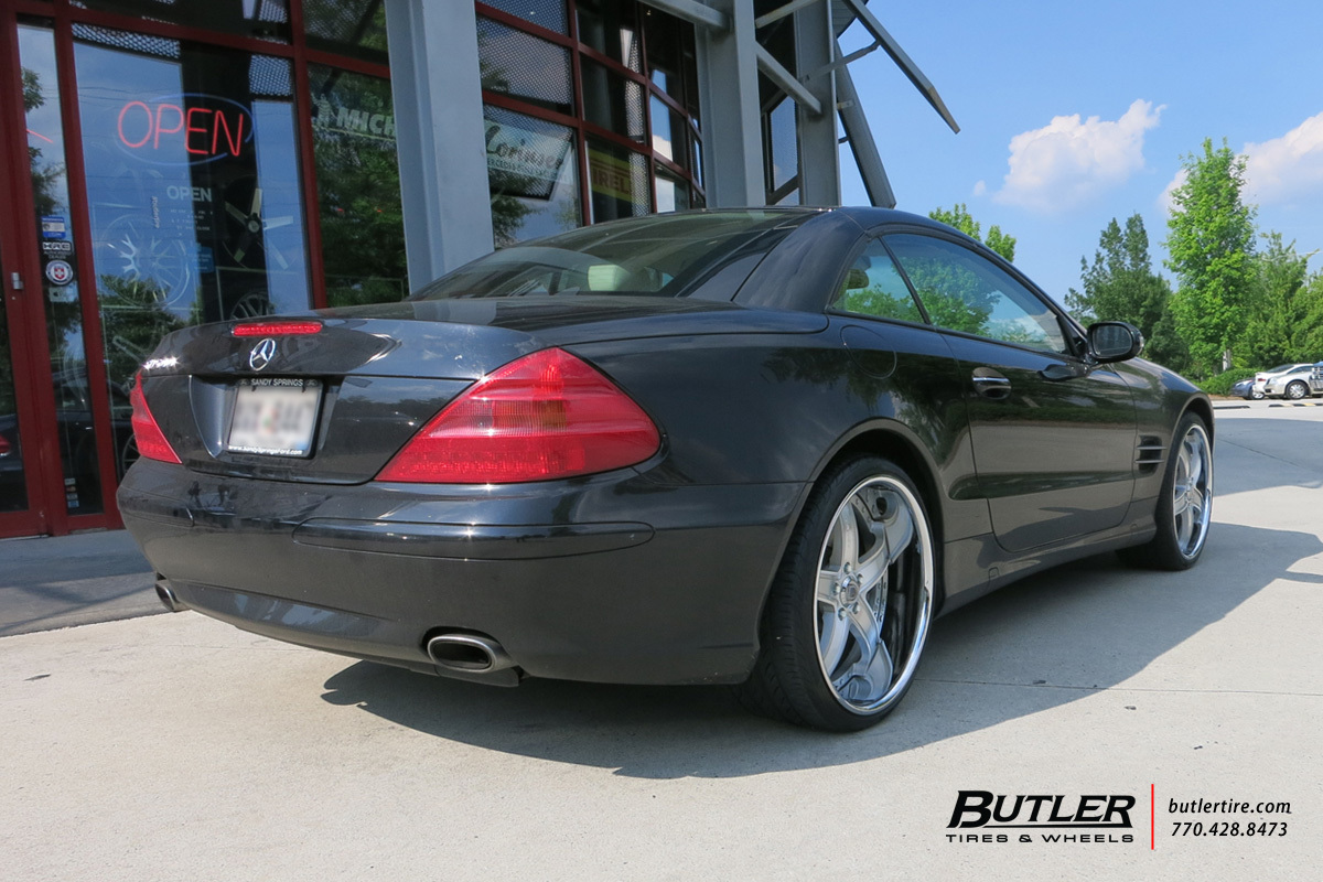 photo 2 Mercedes-Benz SL-Class custom wheels Asanti AF165 20x, ET , tire size X R20. x ET