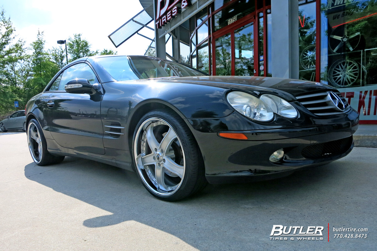 photo 1 Mercedes-Benz SL-Class custom wheels Asanti AF165 20x, ET , tire size X R20. x ET