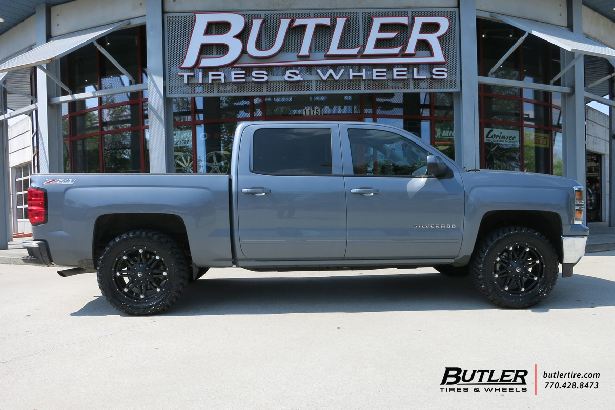 photo 2 Chevrolet Silverado 2500HD custom wheels Fuel Hostage 20x, ET , tire size X R20. x ET 