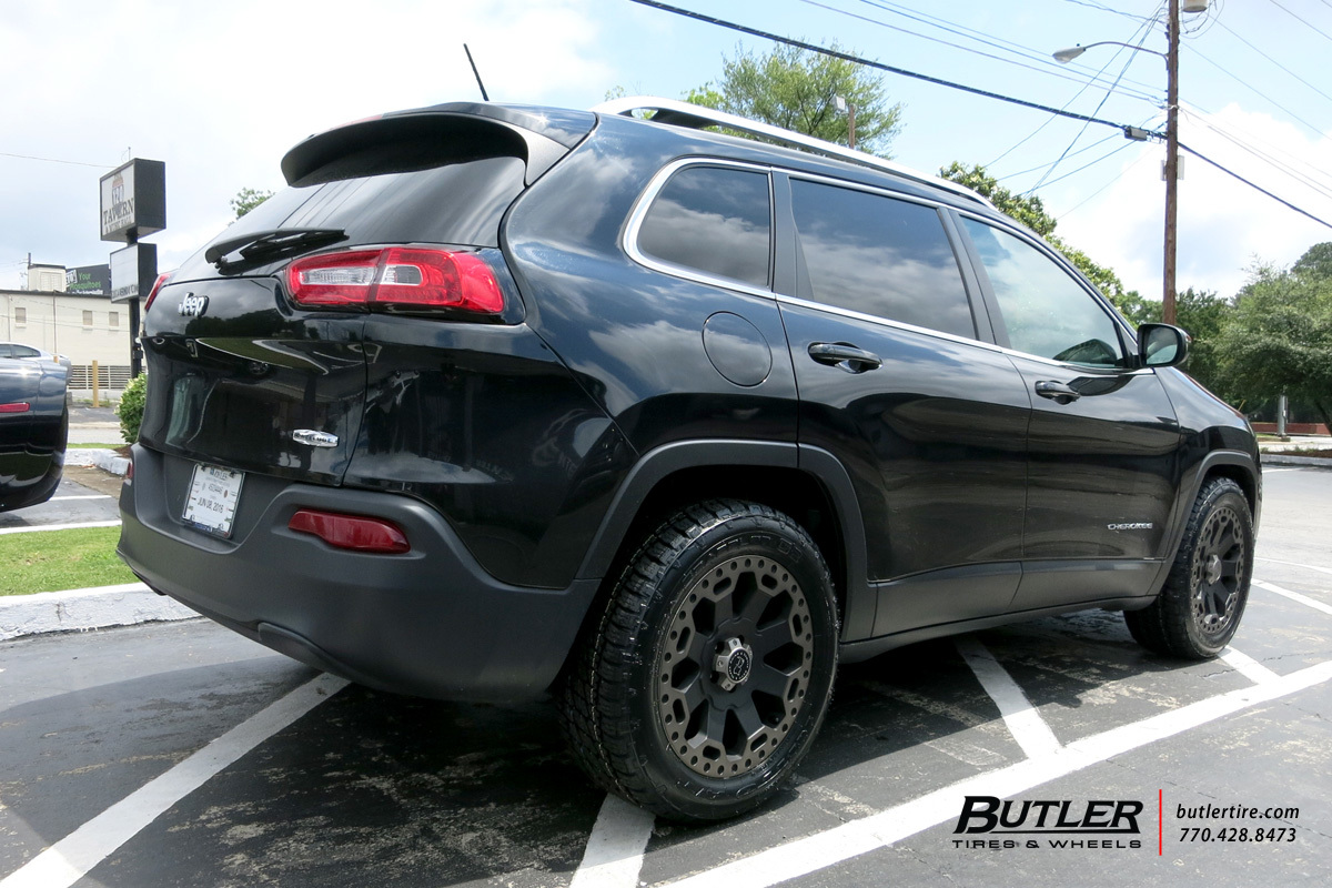 photo 3 Jeep Cherokee custom wheels Black Rhino Warlord 18x, ET , tire size X R18. x ET 