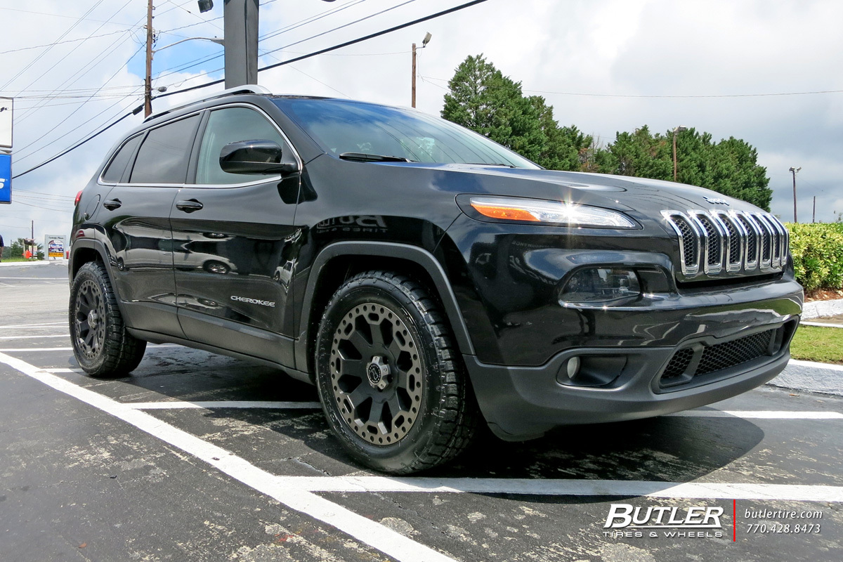 photo 4 Jeep Cherokee custom wheels Black Rhino Warlord 18x, ET , tire size X R18. x ET 