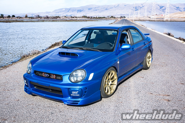 photo 6 Subaru Impreza WRX custom wheels Rota Titan 18x9.5, ET +38, tire size 225/40 R18. x ET
