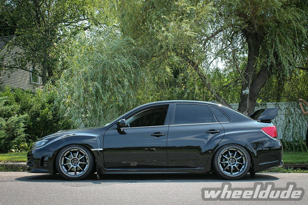 photo 1 Subaru Impreza WRX custom wheels BC P1-R 18x9.5, ET +38, tire size 255/35 R18. x ET