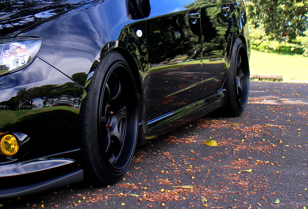 photo 1 Subaru Impreza custom wheels Rota Boost 2 18x9.5, ET +35, tire size 225/40 R18. x ET 